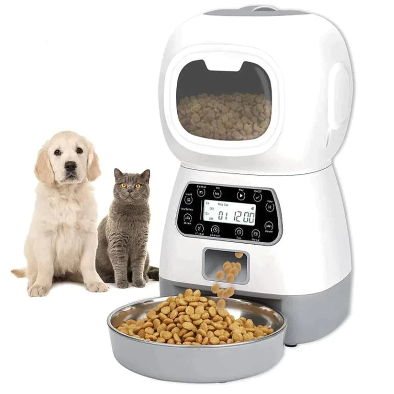 Alimentador Automático para Cães e Gatos - Inspira Magazine