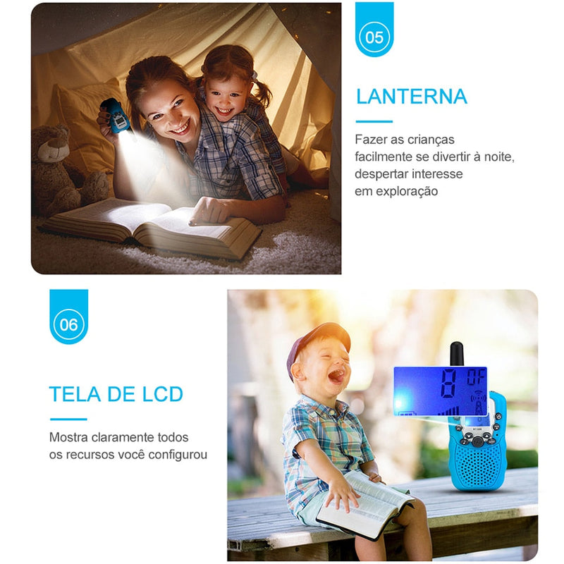 Walkie Talkie Portátil infantil - Inspira Magazine