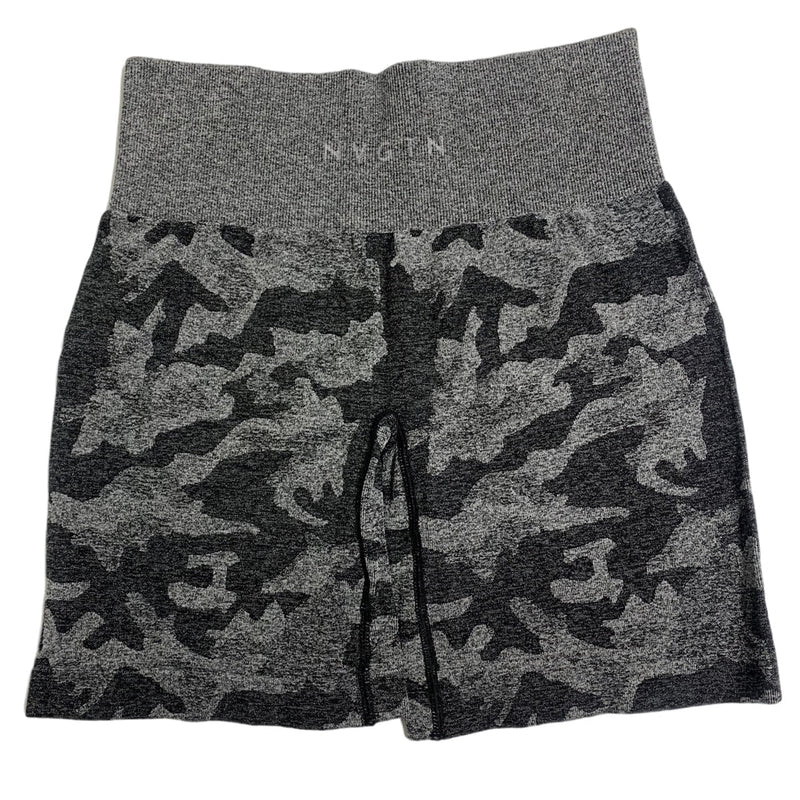 Shorts sem costura camuflado - Inspira Magazine