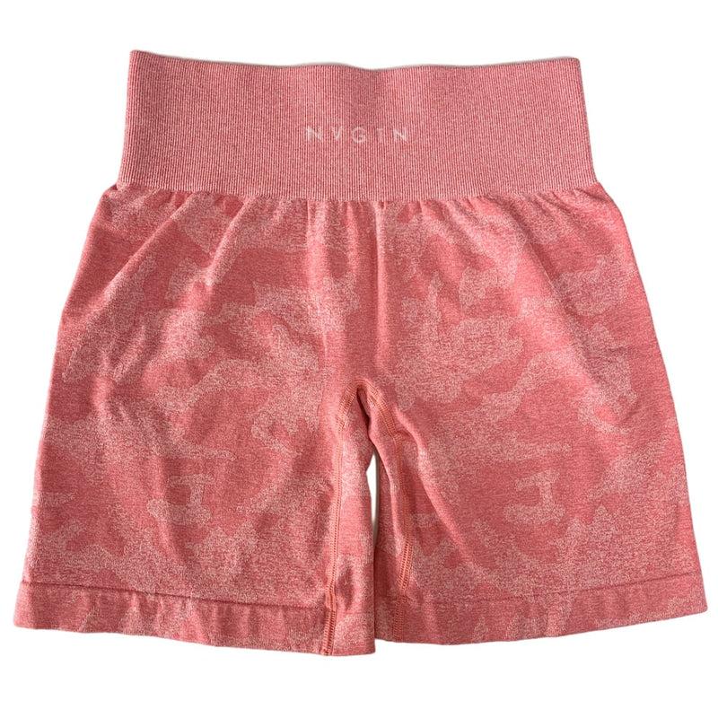 Shorts sem costura camuflado - Inspira Magazine