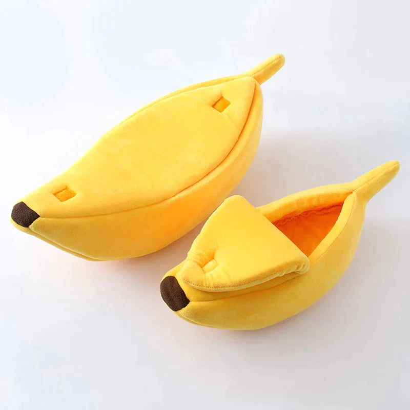 Cama banana para pets - Inspira Magazine