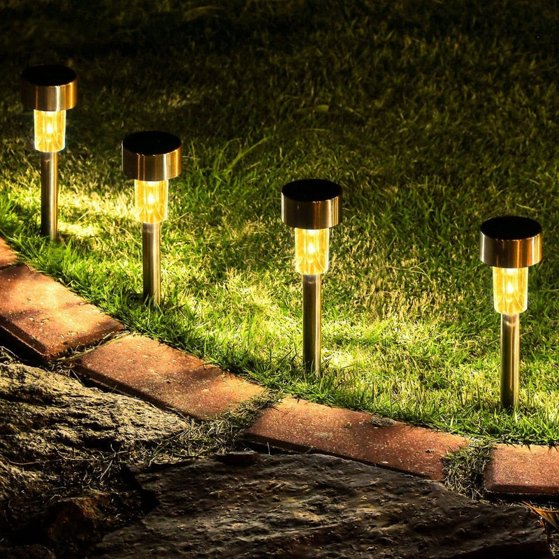 Lâmpada LED Solar À Prova D'água Para Jardim - Inspira Magazine