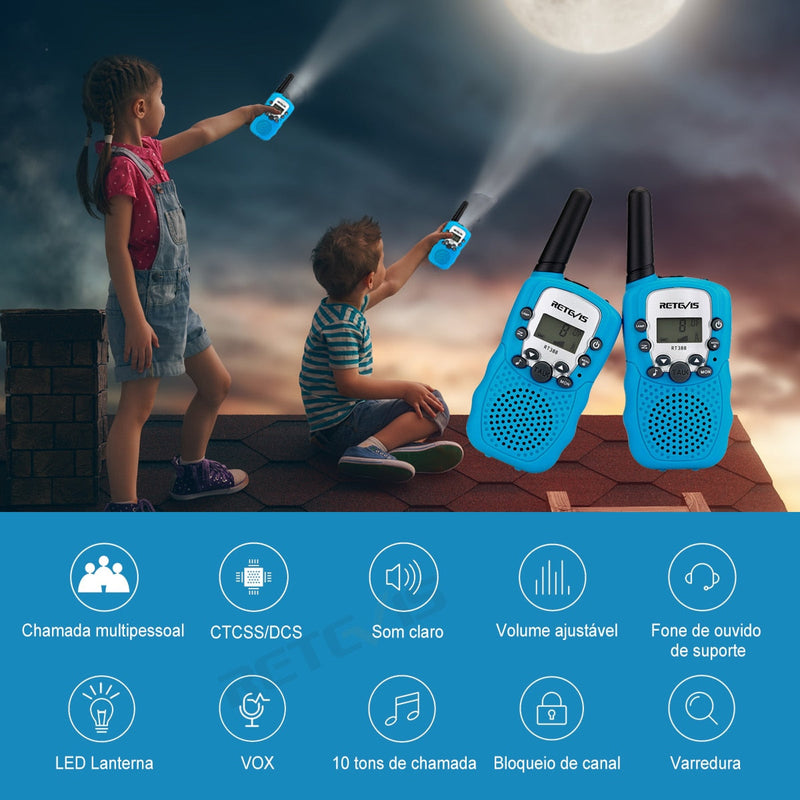 Walkie Talkie Portátil infantil - Inspira Magazine